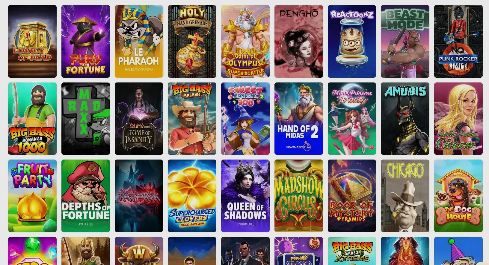 Gami online casino spelupplevelse